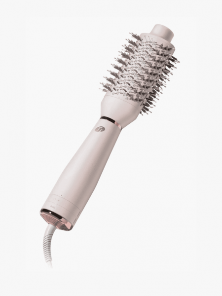 T3 Airebrush Blow Dry Brush in branded component on a light gray background
